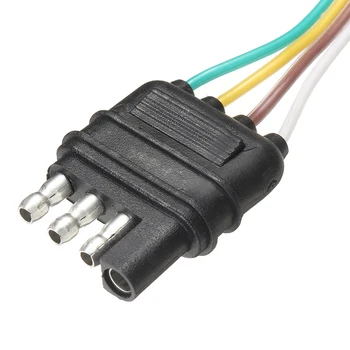 4-Pinski Konektor Za Adapter Stana Produžni Kabel Prikolice Ožičenje Utikač Adapter Za Priključak Žice Priključak Automatski