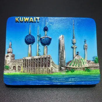 Creative robe zbirka izvorne single magneta za hladnjak od smole u Kuvajtu