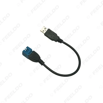 FEELDO Auto-Audio Medija-Kabel Za Prijenos Podataka USB 2.0-Priključak za Mini USB Kabel Adapter Za Nissan, Ford Series USB AUX Transfer #HQ7069