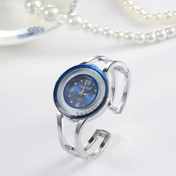 Ženski Sat Narukvica Relogio Feminino modni sat Quartz narukvica ženska kristalno ručni sat od nehrđajućeg čelika bayan kol sat